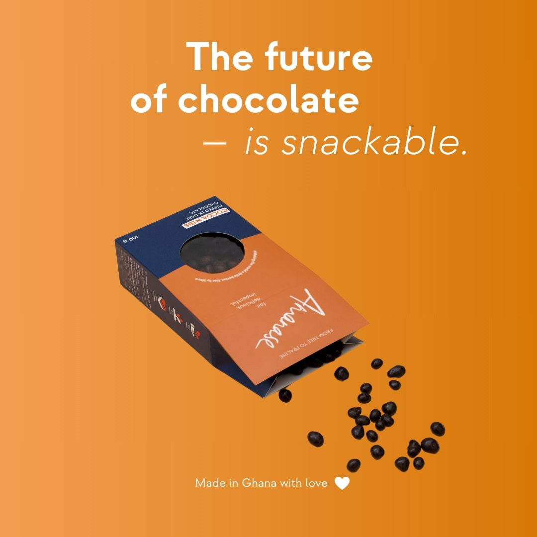 Amanase Organic-Cocoa nibs | Snackbox